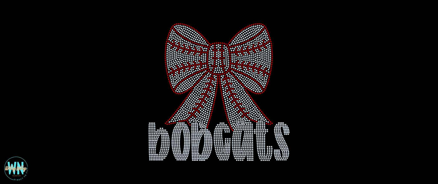 BOBCAT BASEBALL spangle transfer