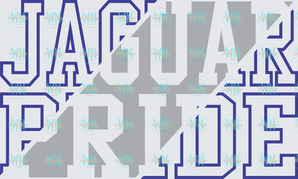 Jaguar Pride-Ready to Press DTF Transfer