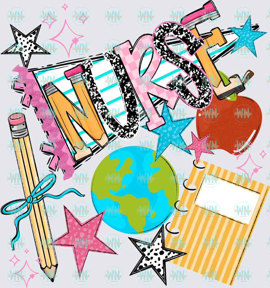 Nurse (back to school)-Ready to Press DTF Transfer