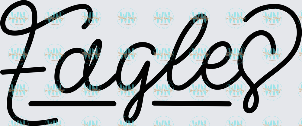 Eagles (hand lettered)-Ready to Press DTF Transfer