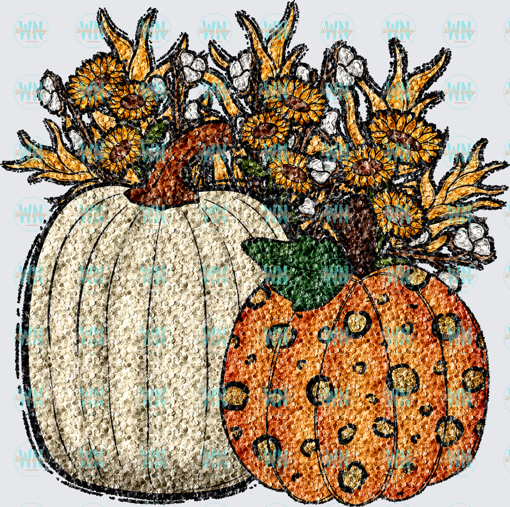 Fall Pumpkins-Ready to Press DTF Transfer