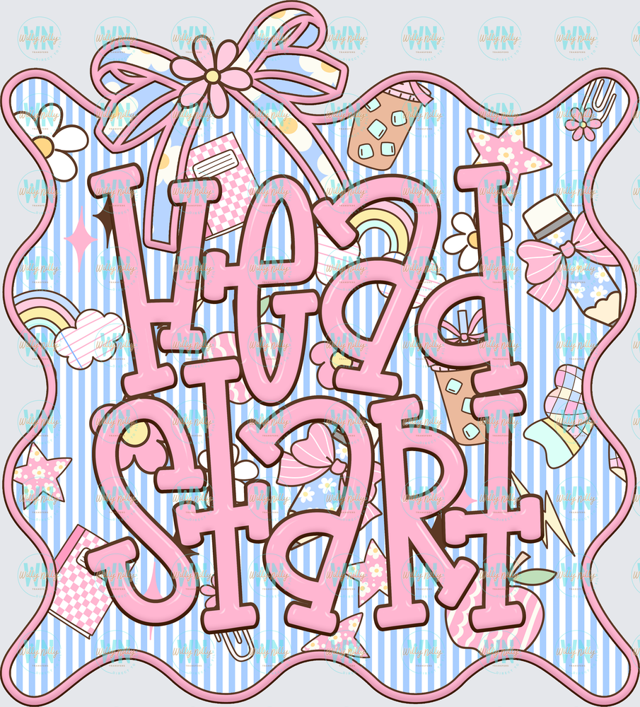 Head Start (cute frame)-Ready to Press DTF Transfer