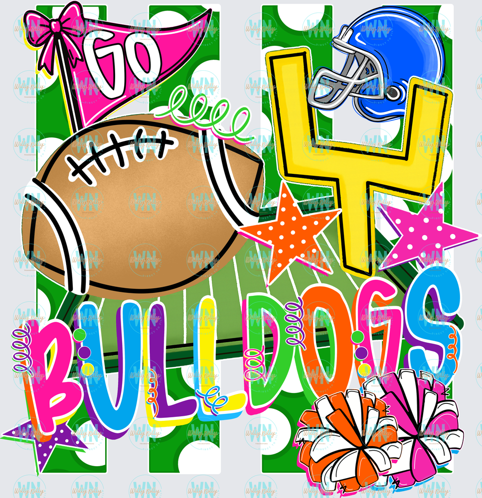 Go Bulldogs-Ready to Press DTF Transfer