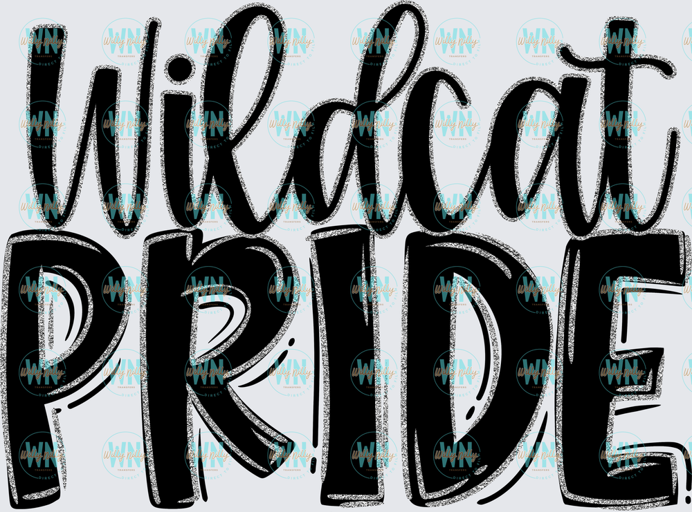 Wildcat Pride (black)-Ready to Press DTF Transfer