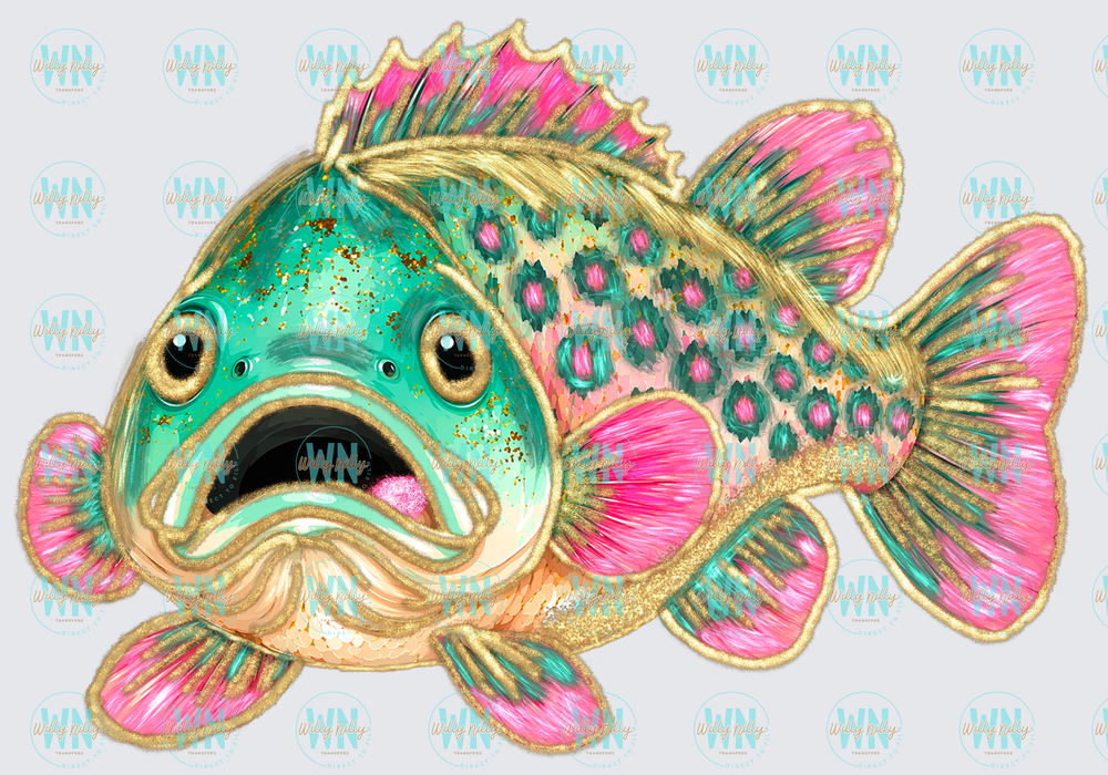 Summer Fish-Ready to Press DTF Transfer
