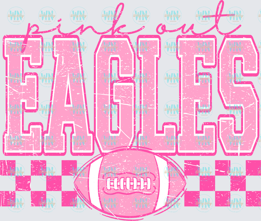 Eagles Pink Out-Ready to Press DTF Transfer