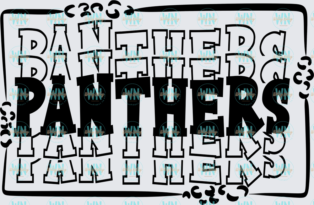 Panthers (stacked)-Ready to Press DTF Transfer