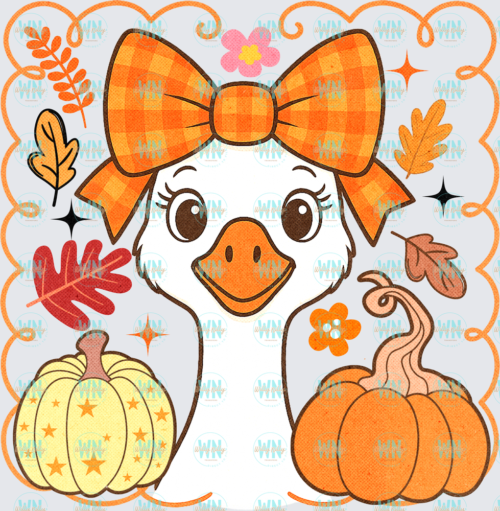 Fall Goose-Ready to Press DTF Transfer