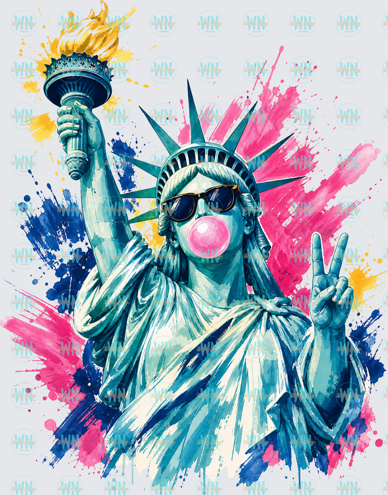 Peace America-Ready to Press DTF Transfer