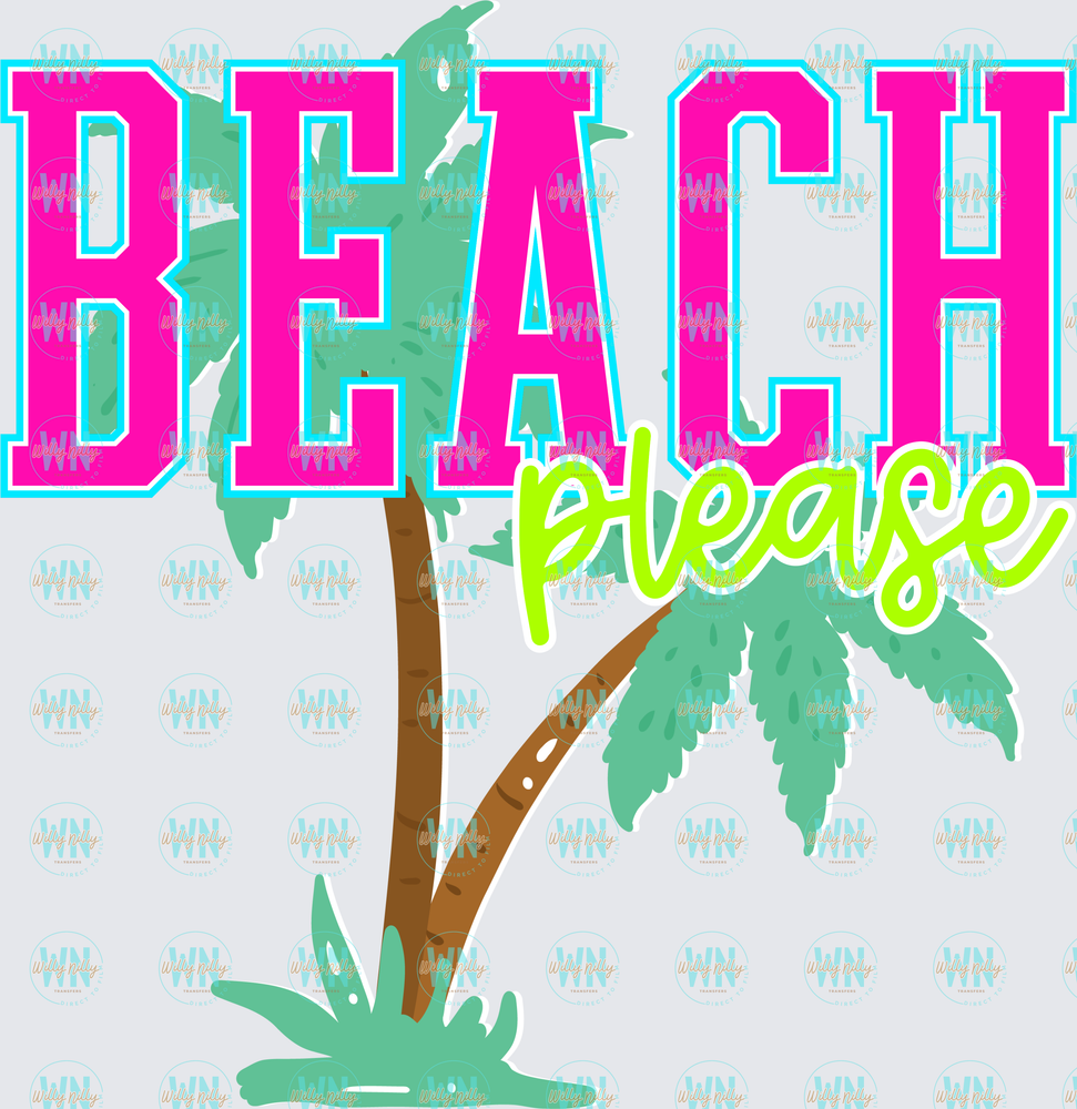 Beach please