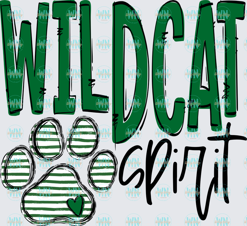 Wildcat Spirit-Ready to Press DTF Transfer