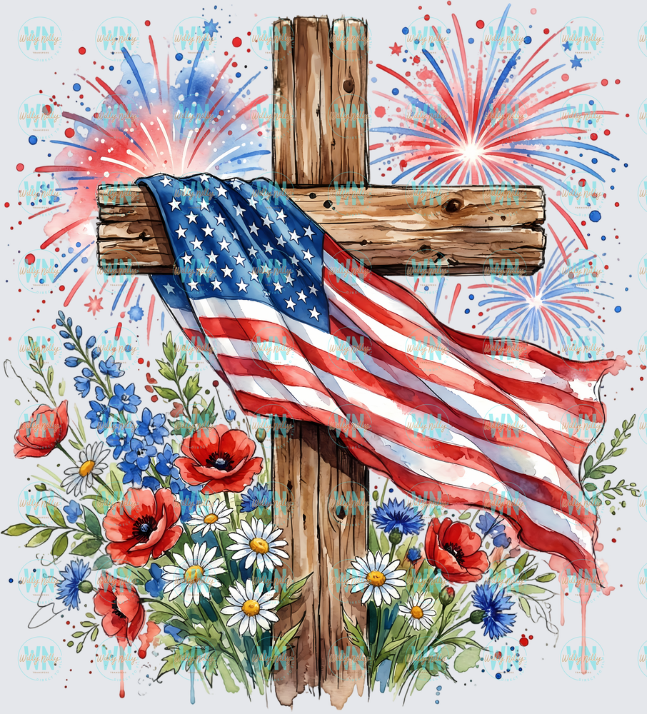 patriotic cross