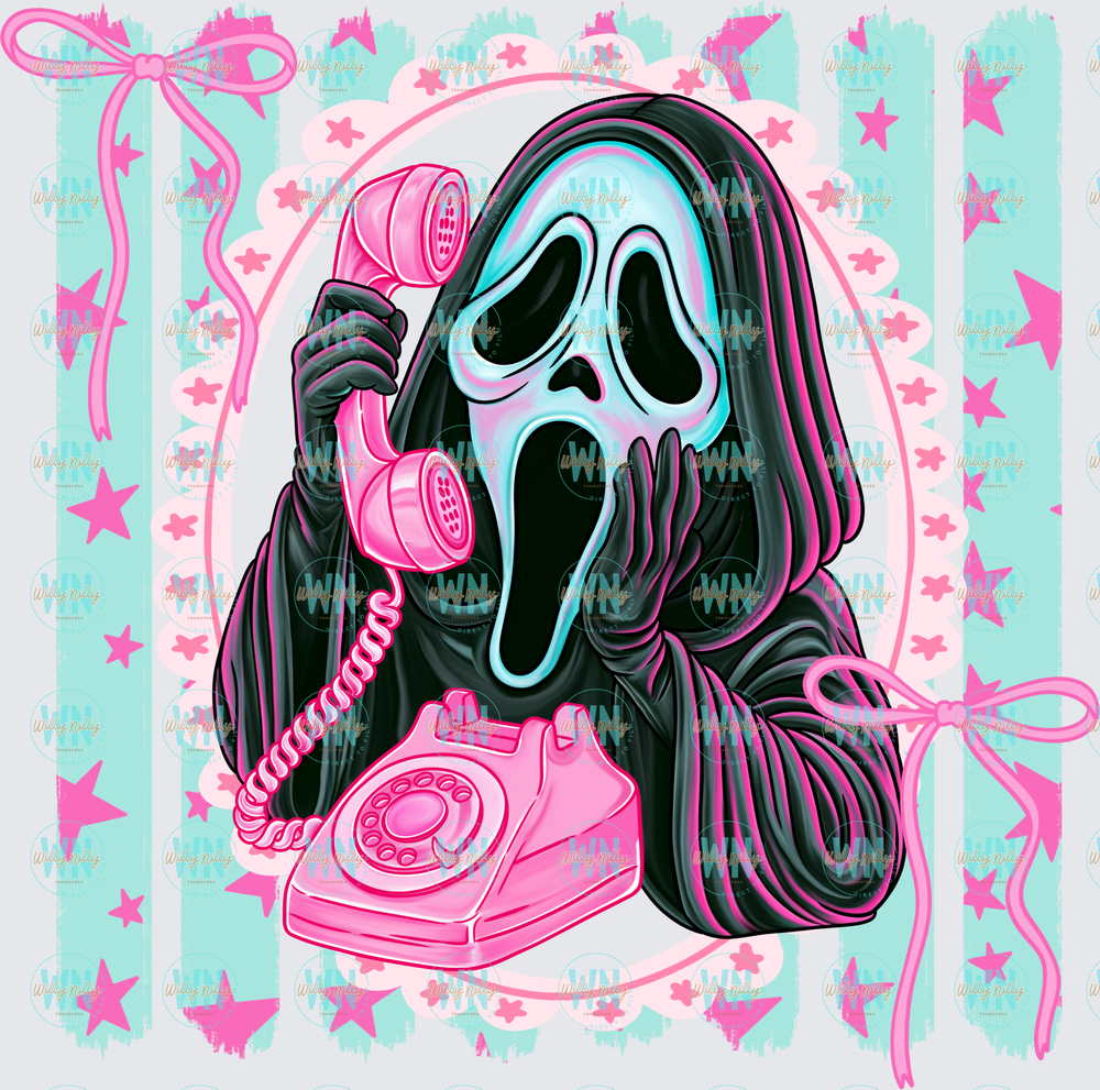 Preppy Horror (Ghostface)-Ready to Press DTF Transfer
