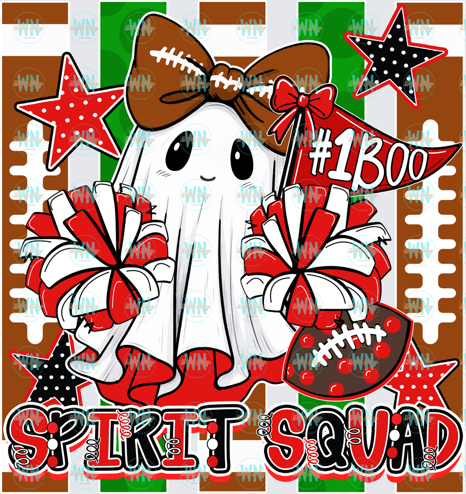 Spirit Squad (red)-Ready to Press DTF Transfer