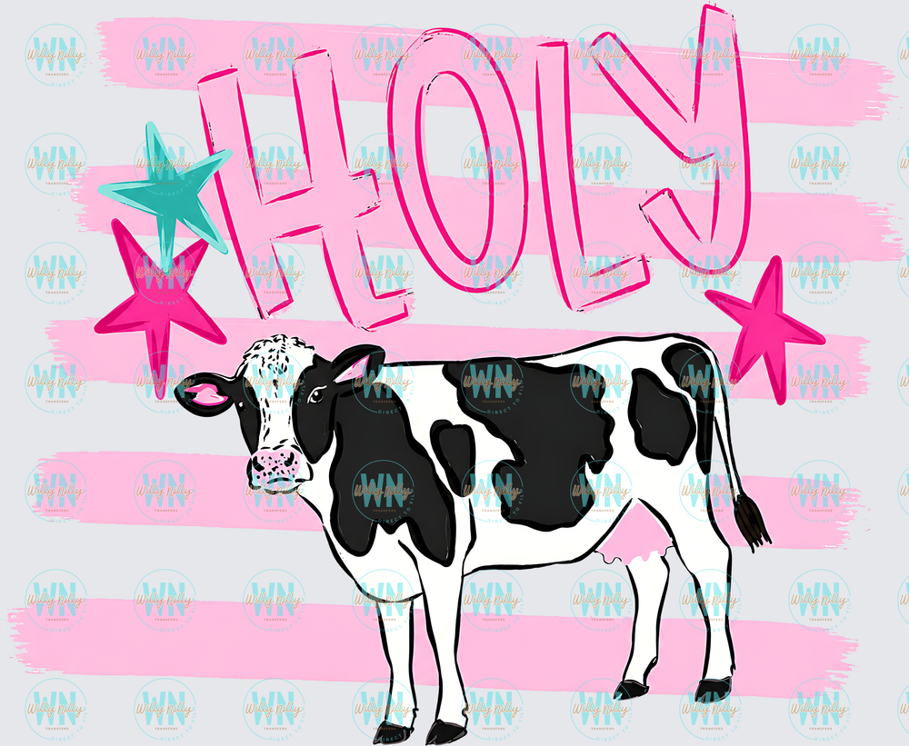 Holy Cow-Ready to Press DTF Transfer