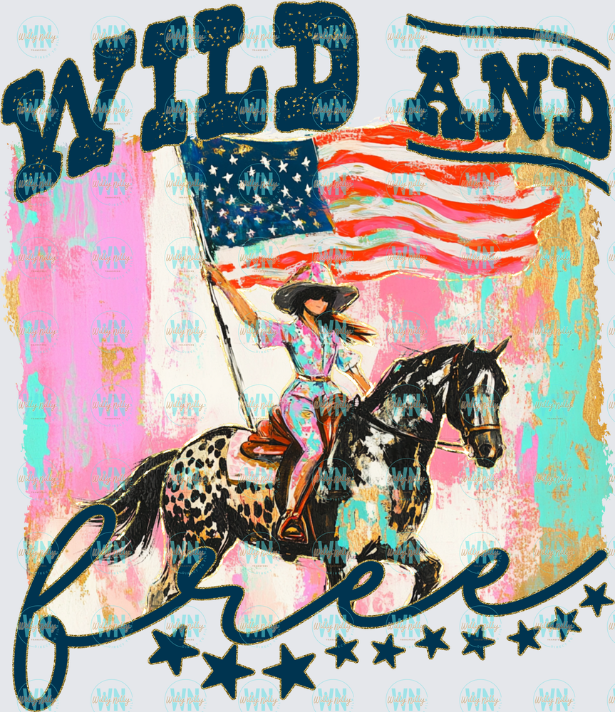 Wild and Free-Ready to Press DTF Transfer