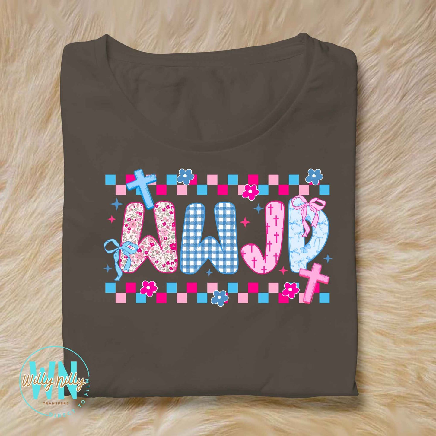 WWJD-Ready to Press DTF Transfer