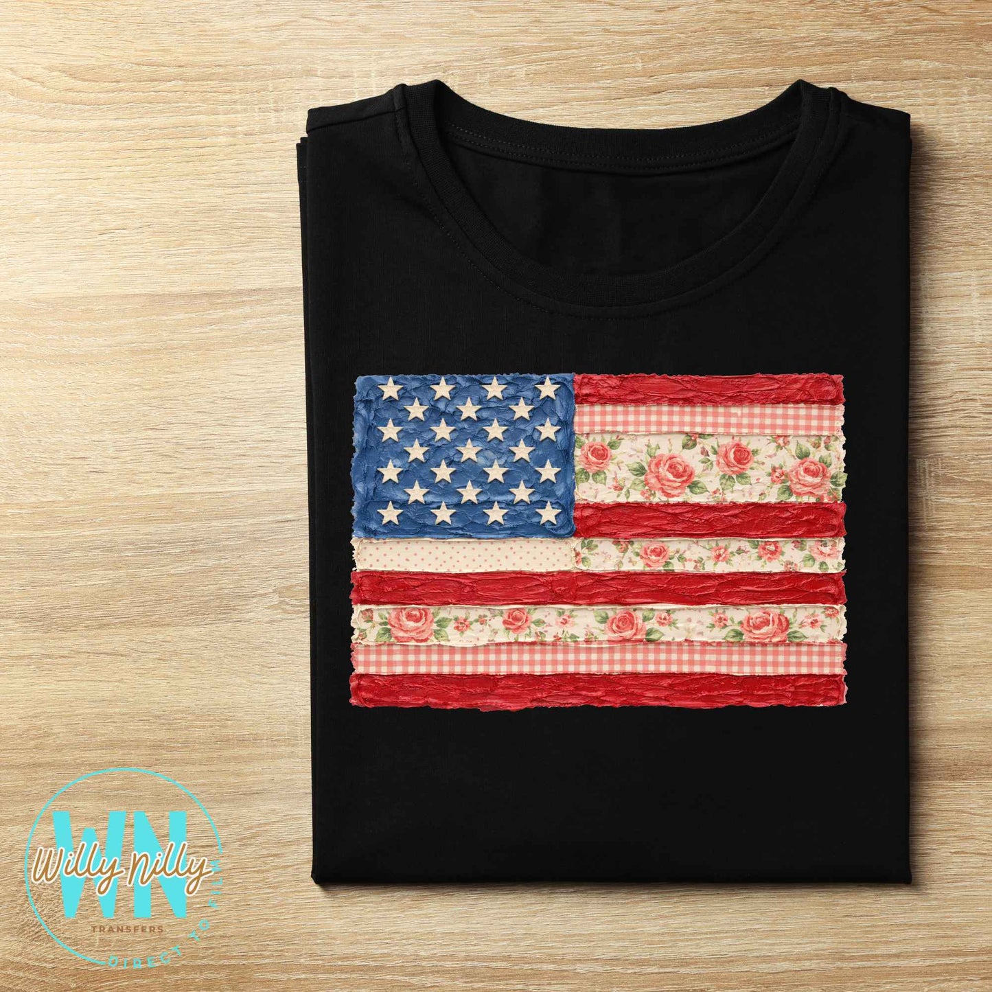 American Flag-Ready to Press DTF Transfer