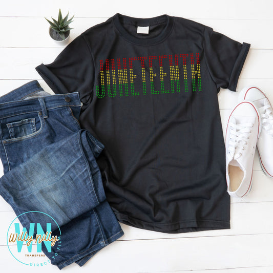 Juneteenth-Ready to Press Spangle Transfer