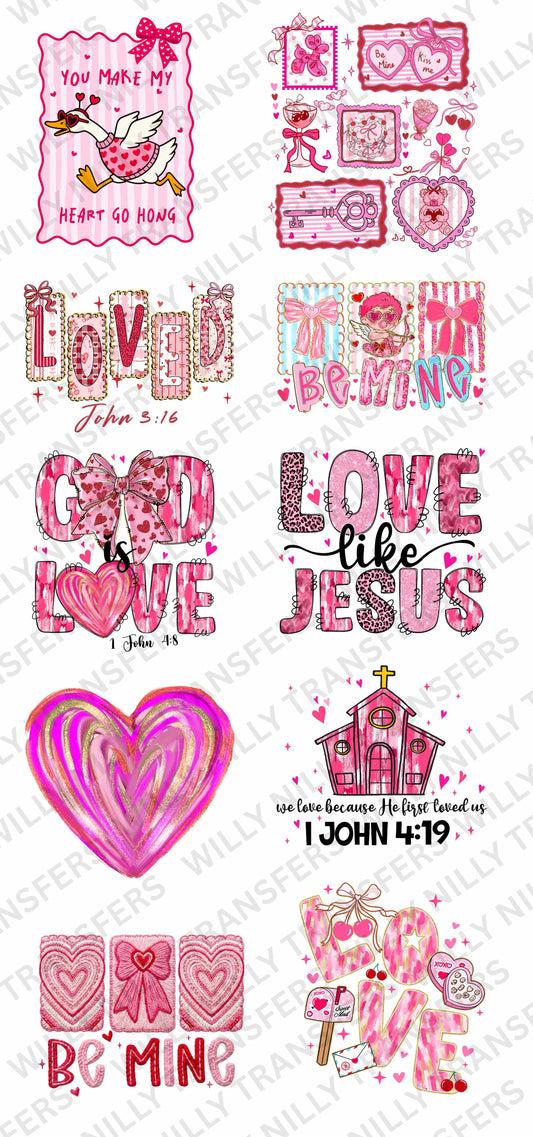 PREMADE V-DAY YOUTH GIRLS (22x48)