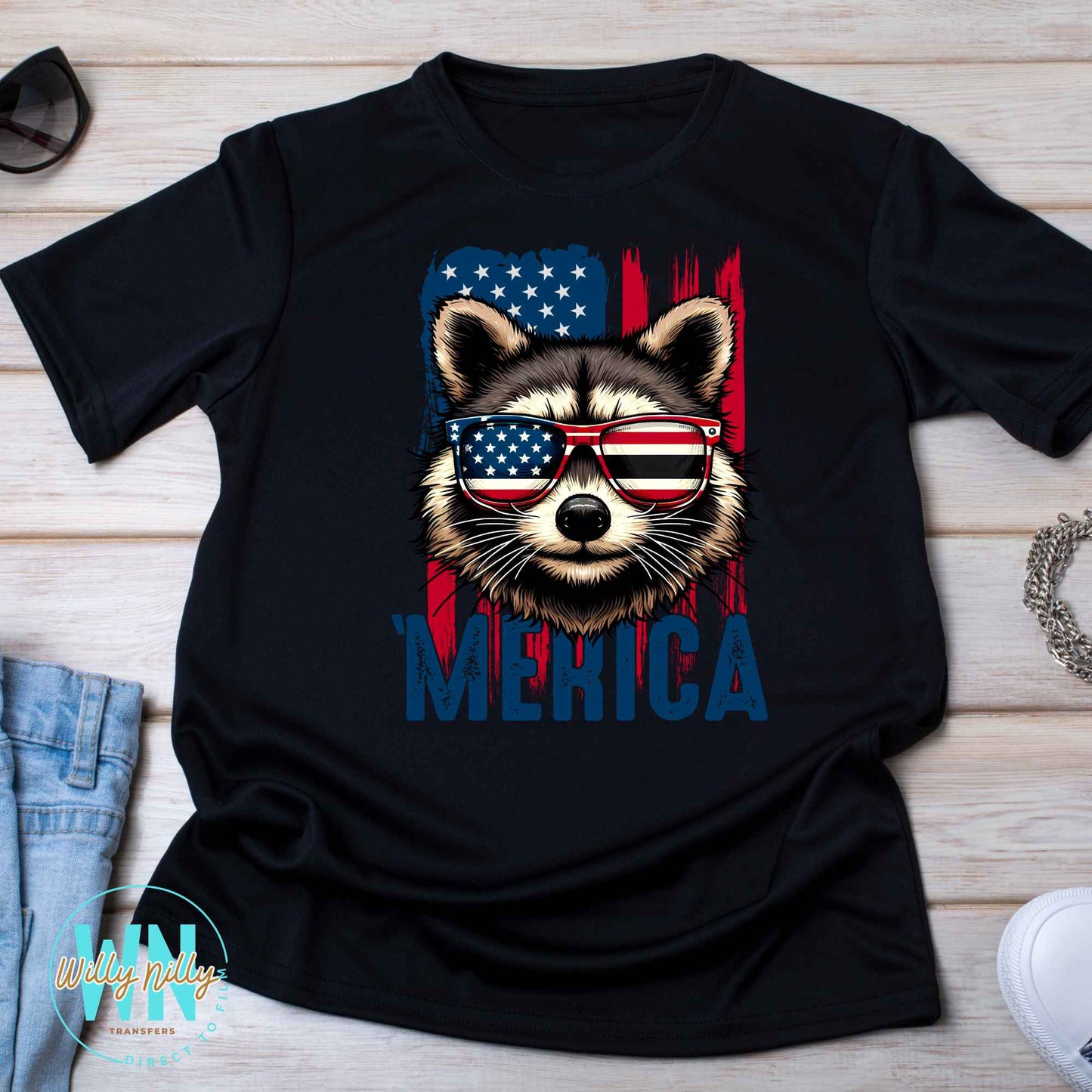 Merica-Ready to Press DTF Transfer
