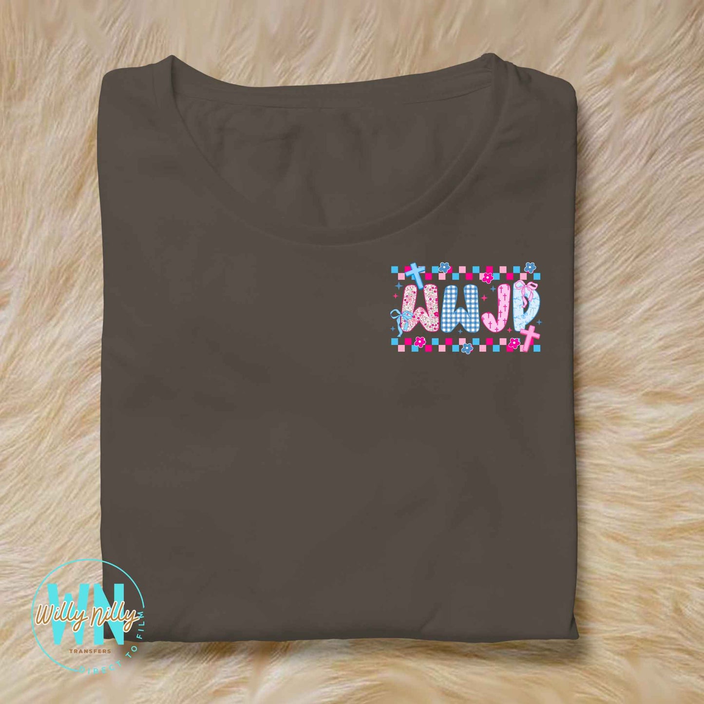 WWJD-Ready to Press DTF Transfer