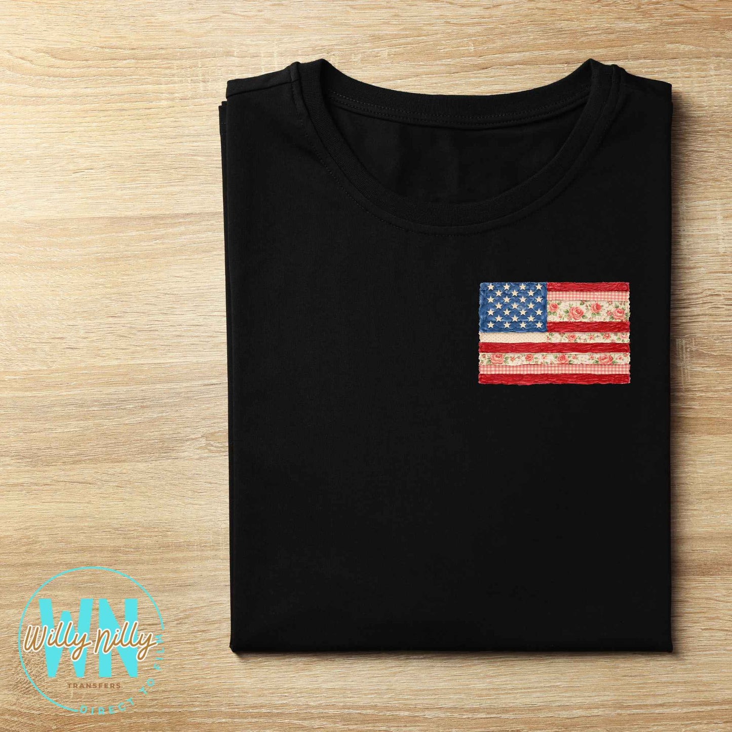 American Flag-Ready to Press DTF Transfer