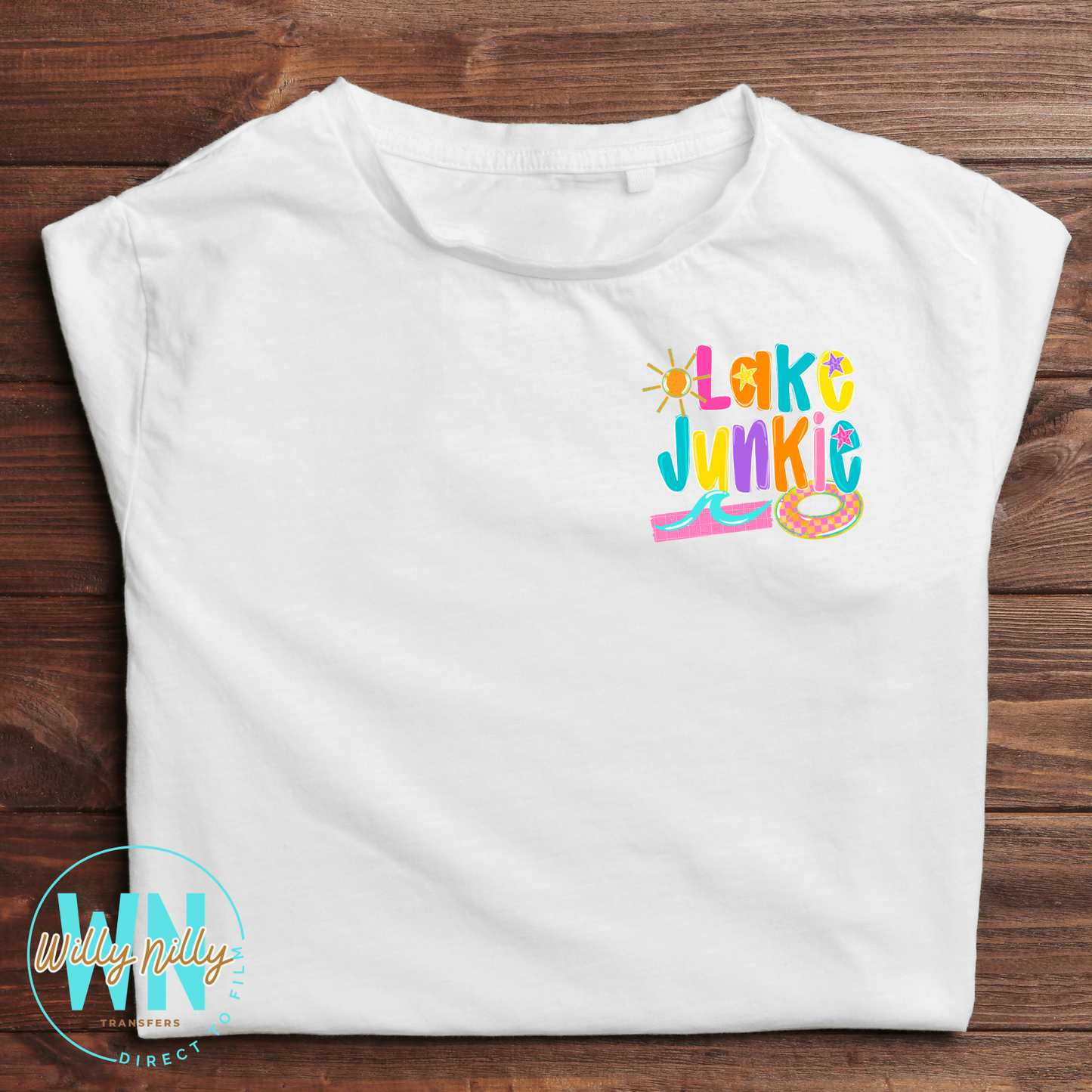 Lake Junkie-Ready to Press DTF Transfer