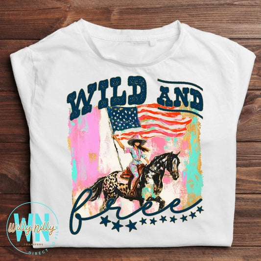 Wild and Free-Ready to Press DTF Transfer