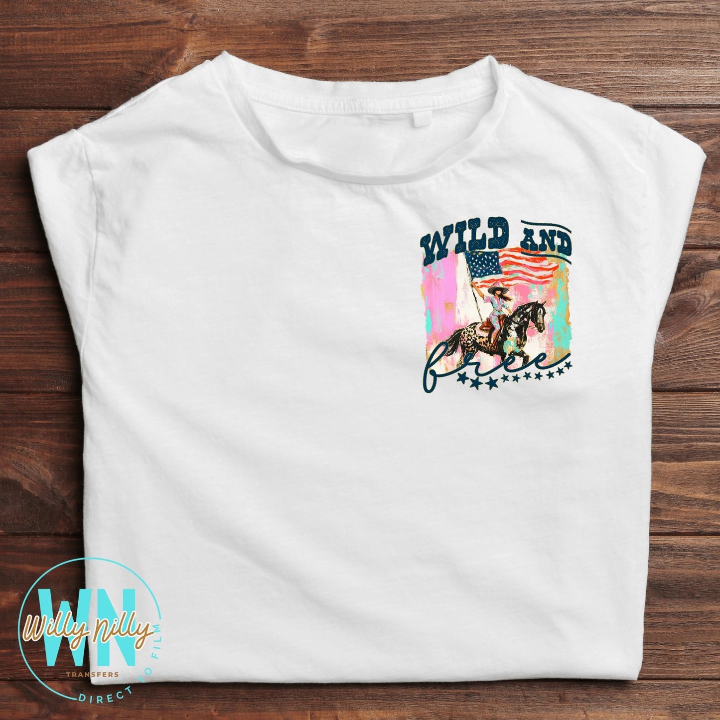 Wild and Free-Ready to Press DTF Transfer