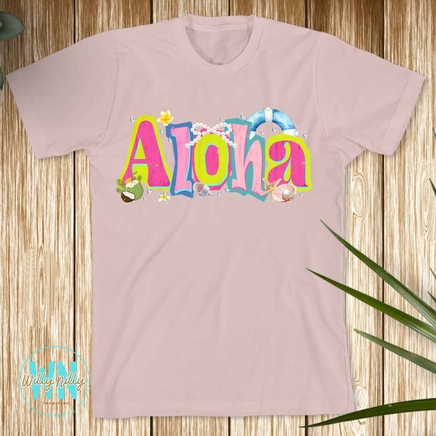 Aloha-Ready to Press DTF Transfer