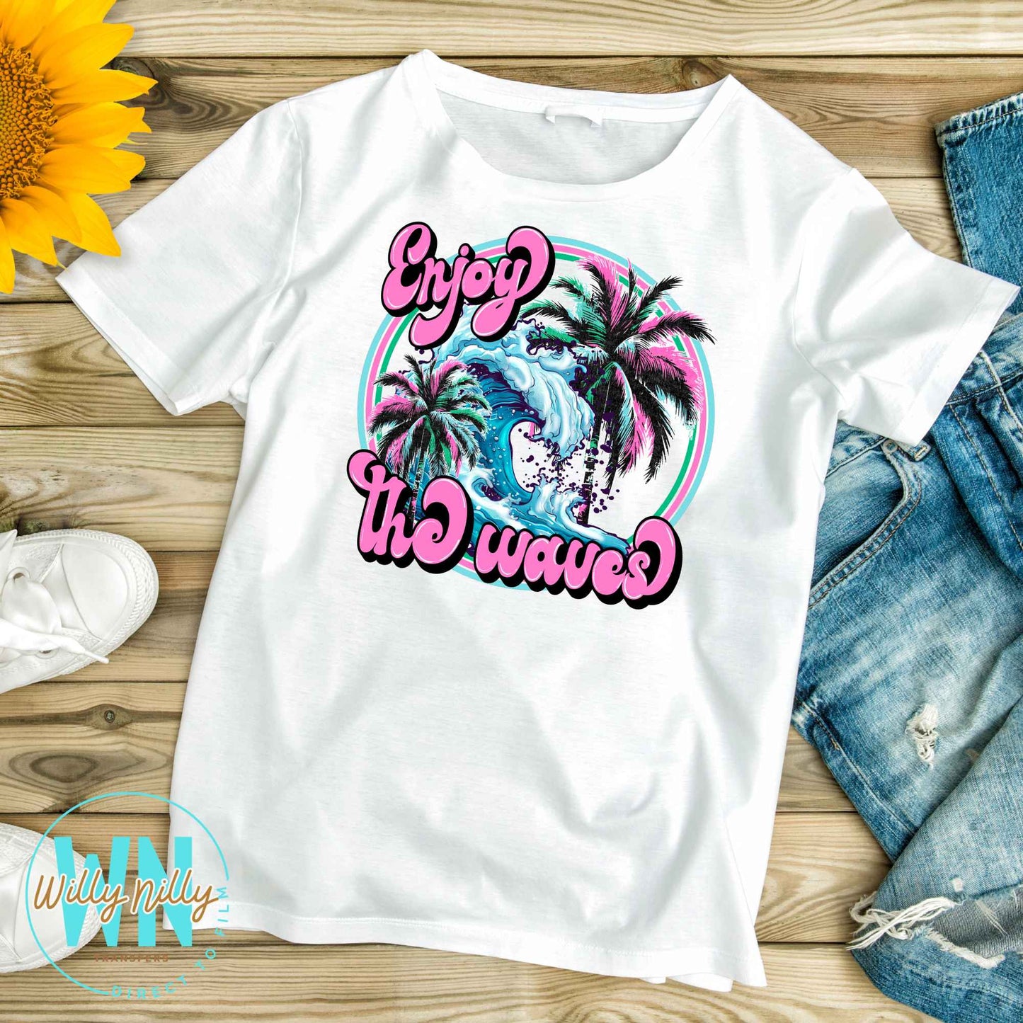 Enjoy the Waves-Ready to Press DTF Transfer