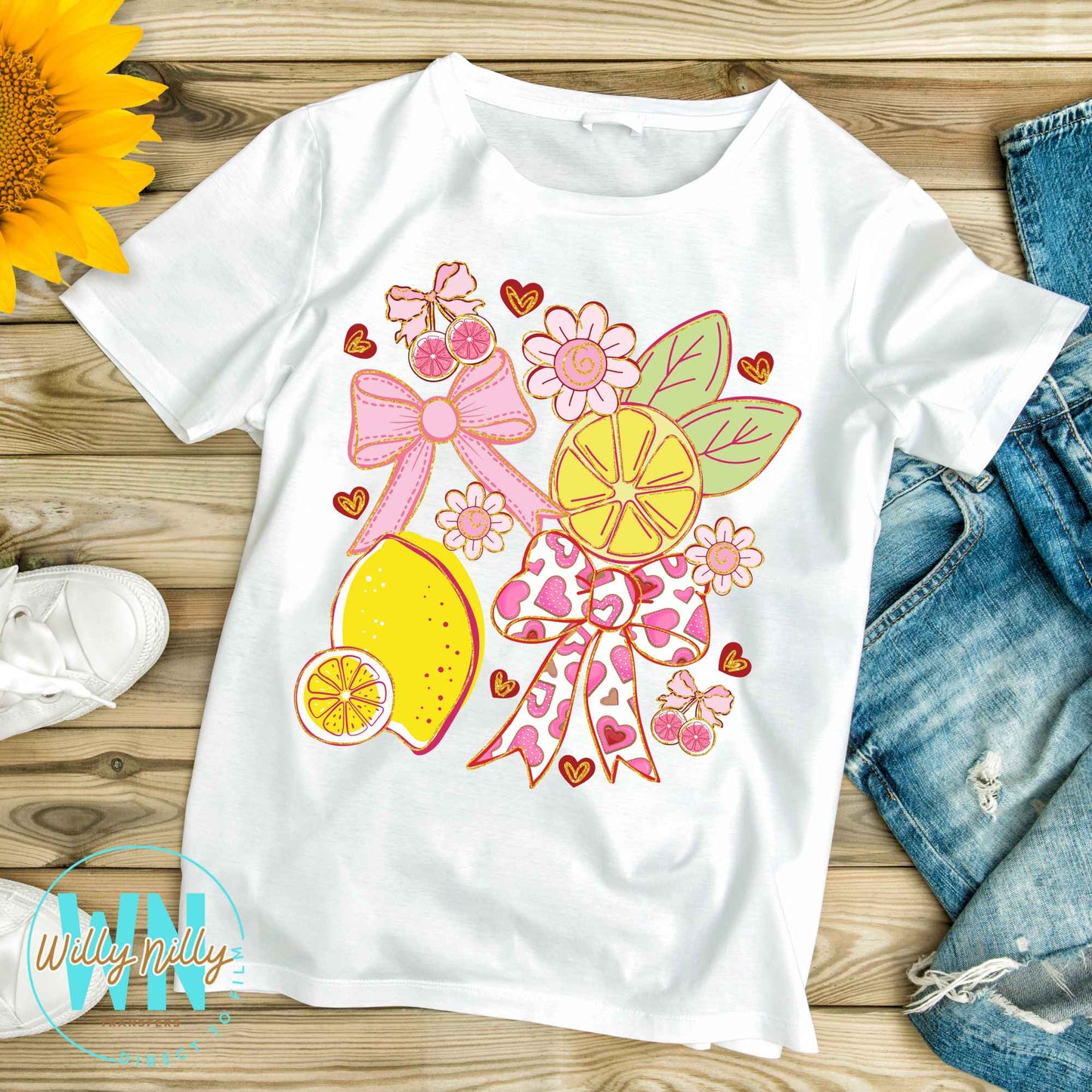 Lemon Summer Fun-Ready to Press DTF Transfer