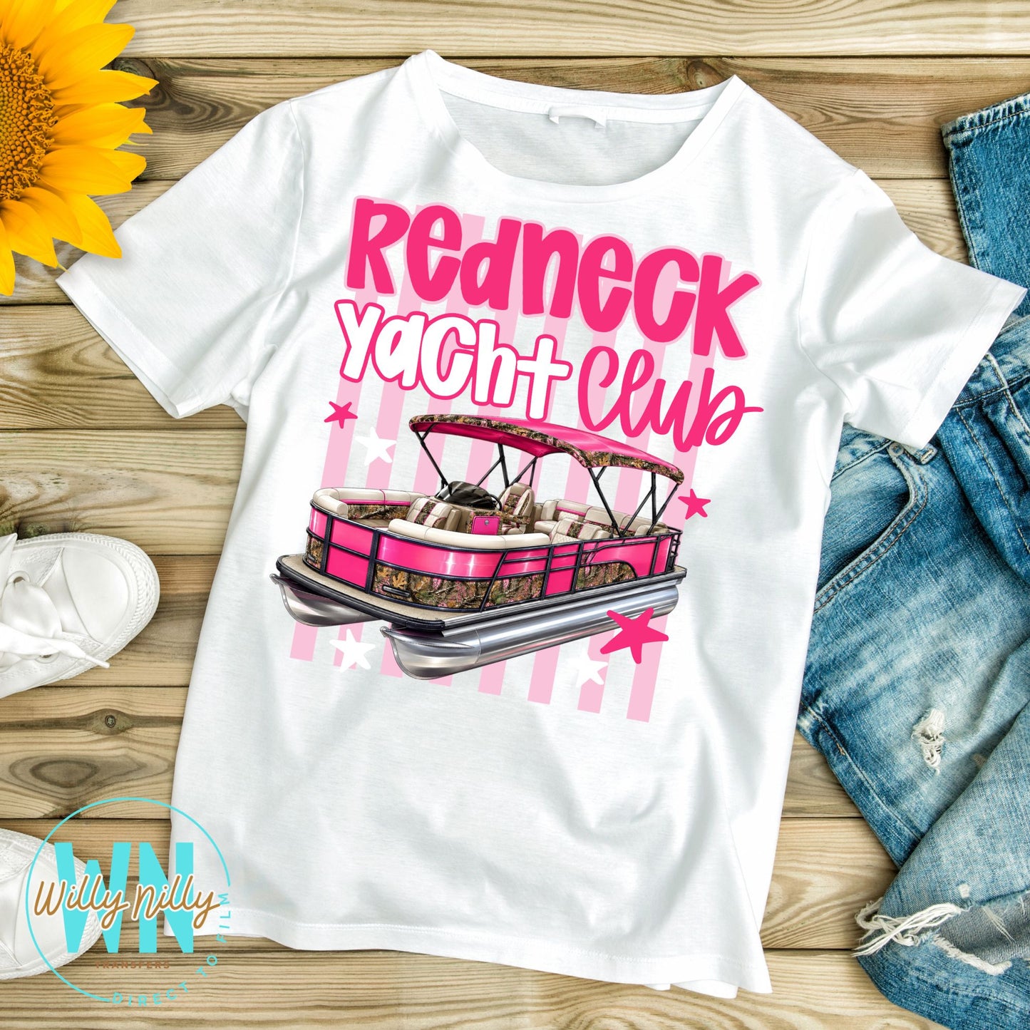 Redneck Yacht Club-Ready to Press DTF Transfer