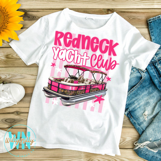 Redneck Yacht Club-Ready to Press DTF Transfer