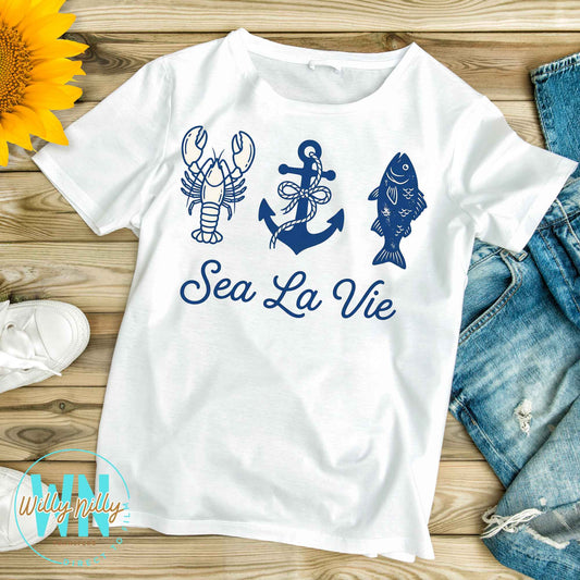 Sea La Vie-Ready to Press DTF Transfer