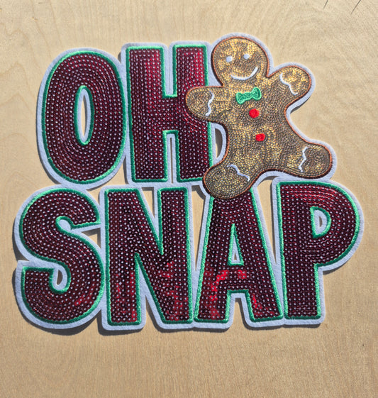 Sequins iron on (oh snap)