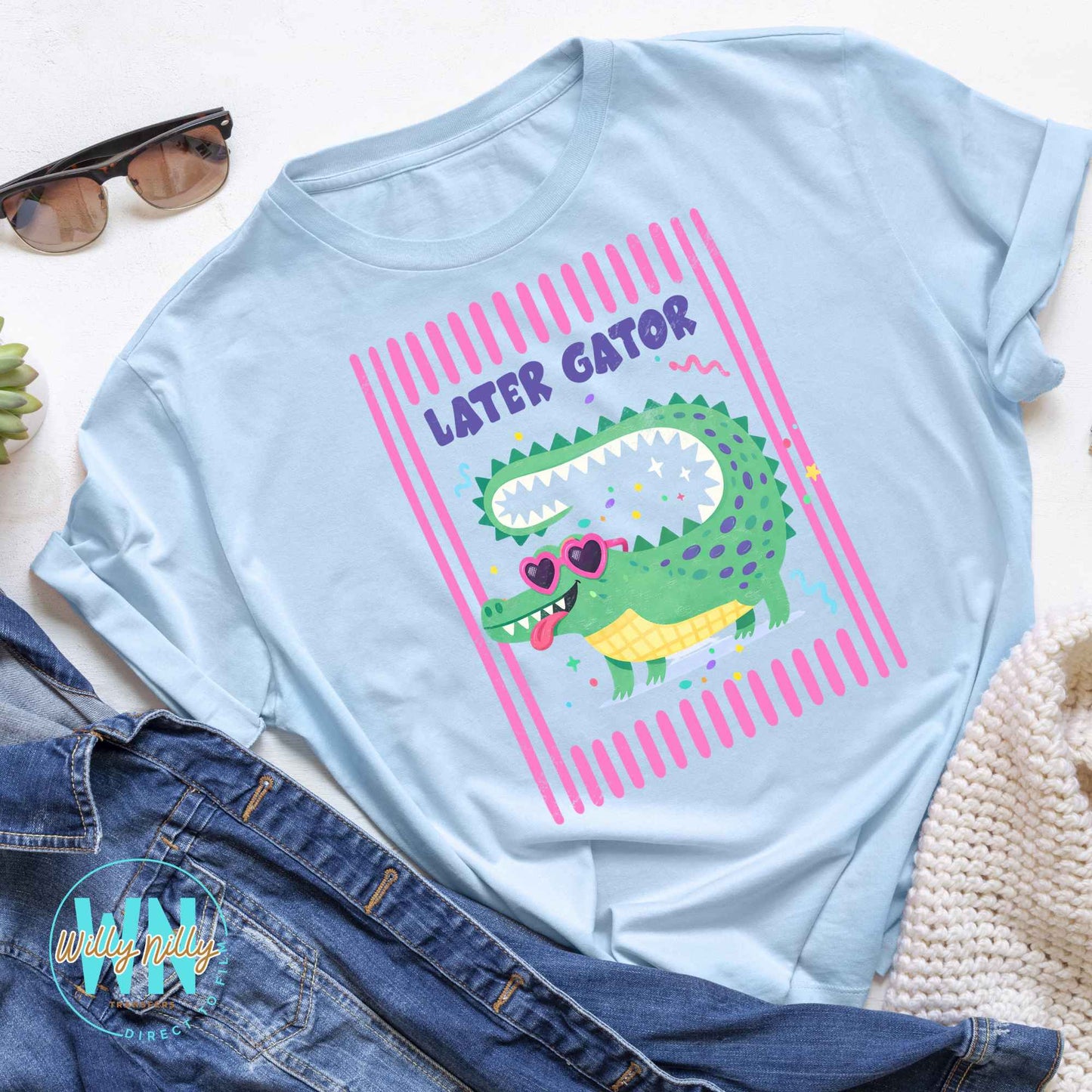 Later Gator-Ready to Press DTF Transfers