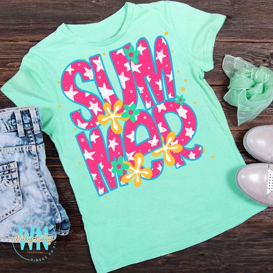 Cute Summer-Ready to Press DTF Transfer