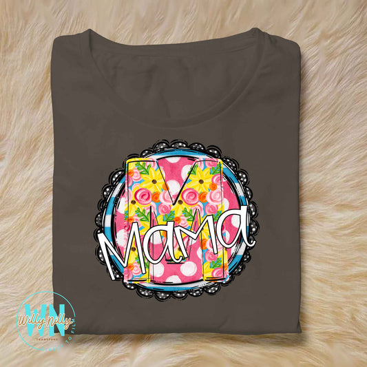 Sunny Floral Mama-Ready to Press DTF Transfer