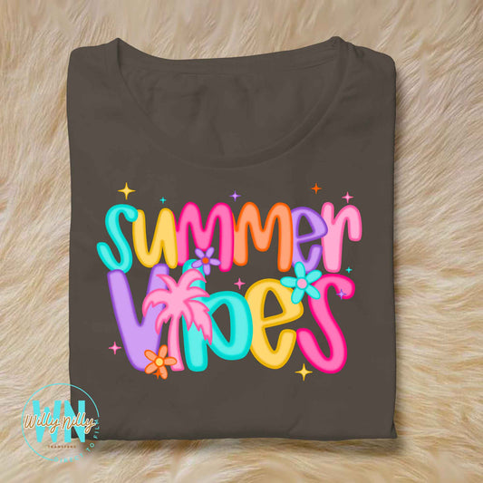 Preppy Summer Vibes-Ready to Press DTF Transfer