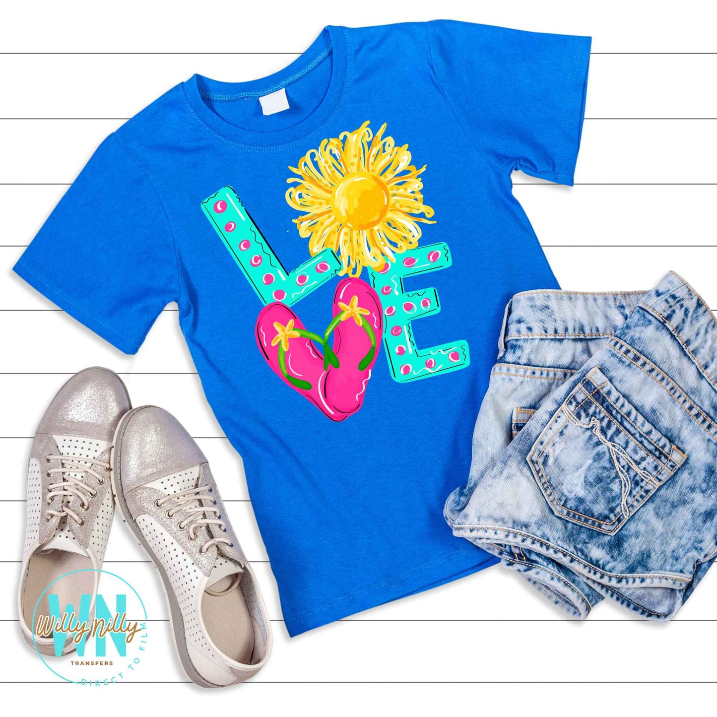 Love Summer-Ready to Press DTF Transfer