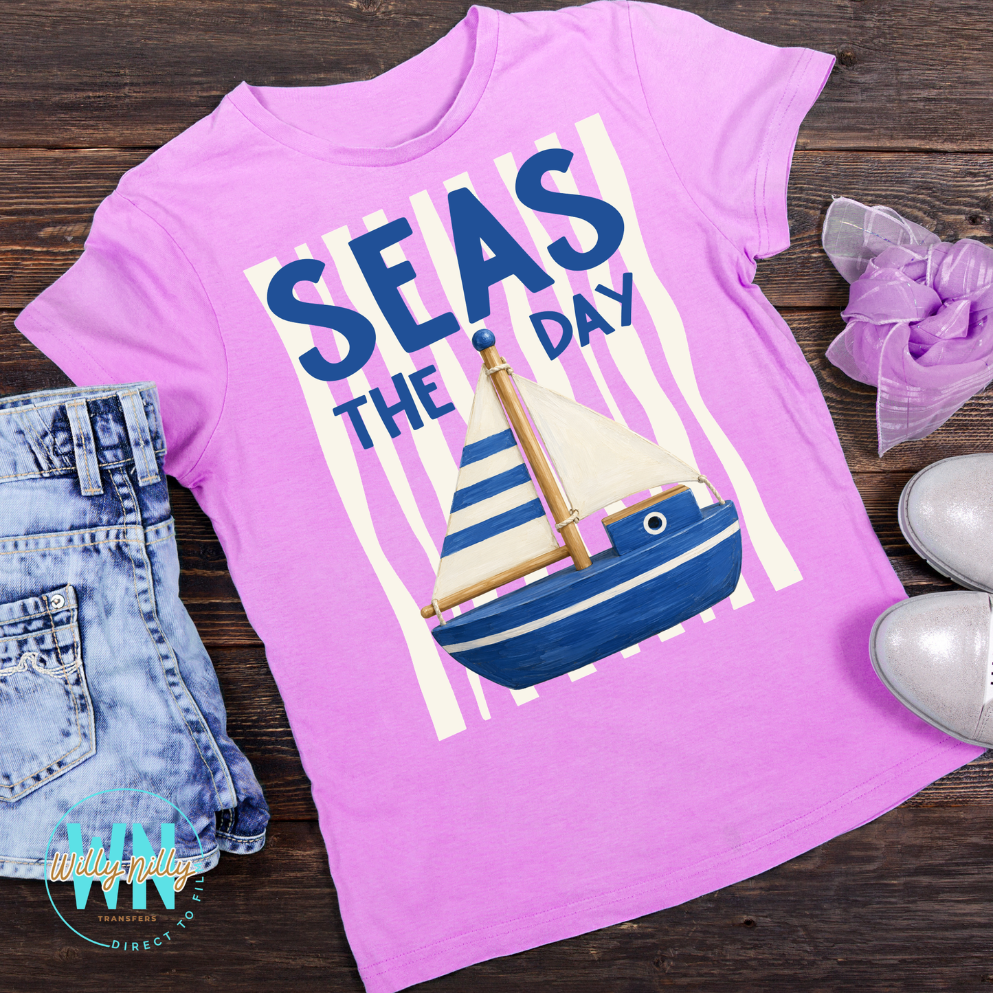 Seas the Day-Ready to Press DTF Transfer