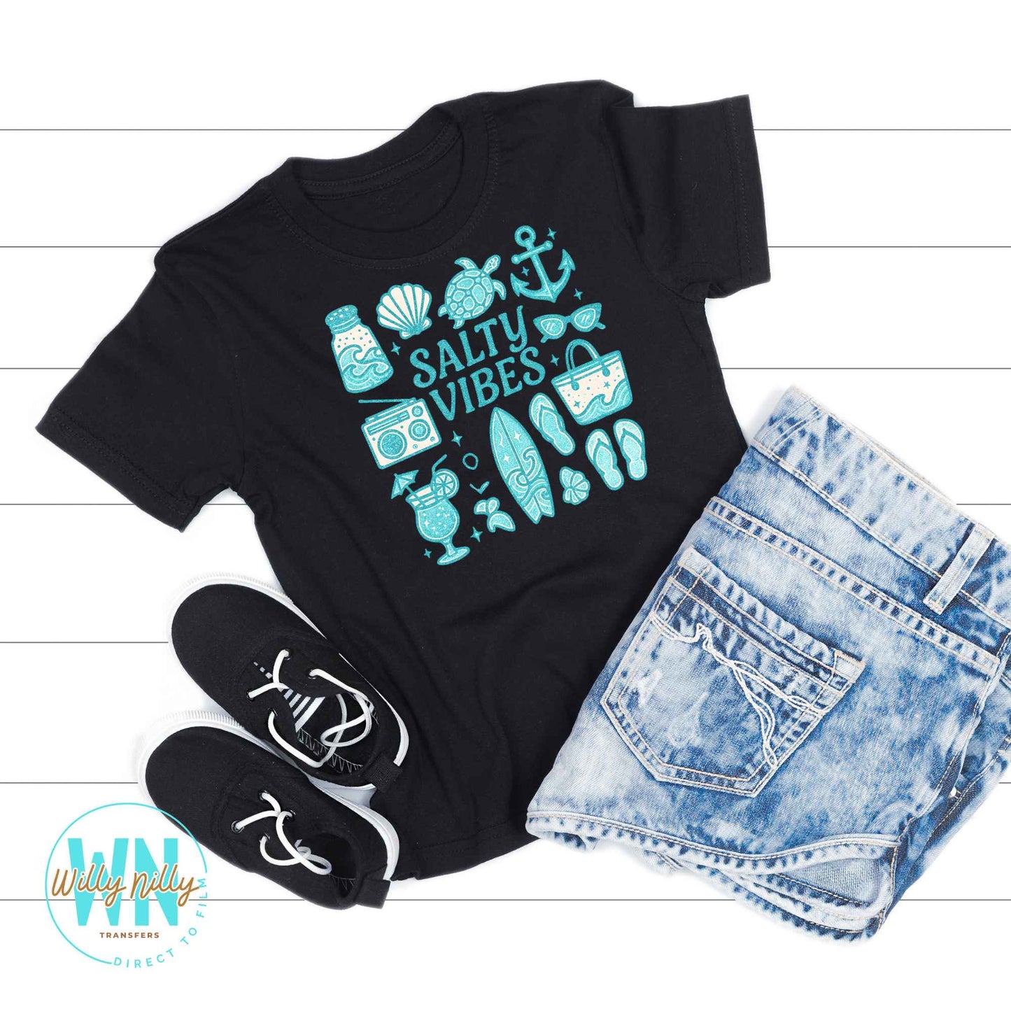 Summer Salty Vibes-Ready to Press DTF Transfer