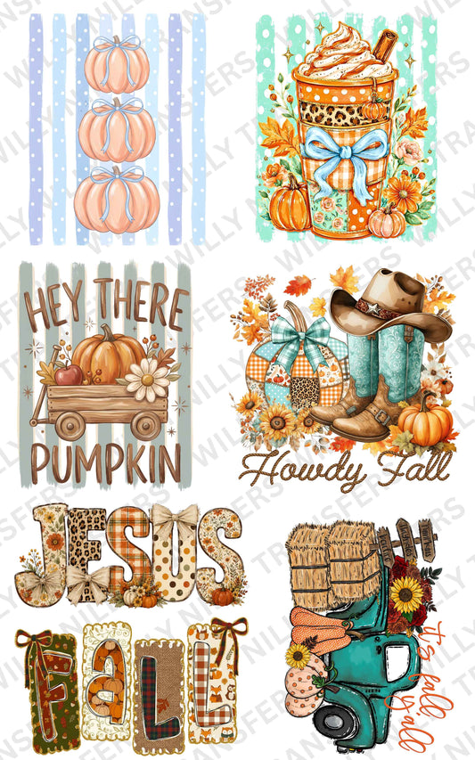 Premade Gang Sheet-Hey There Pumpkin (Adult)