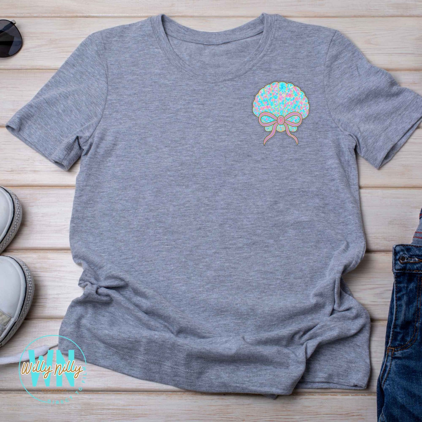 Summer Shell-Ready to Press DTF Transfer