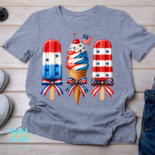 Freedom Popsicles-Ready to Press DTF Transfer