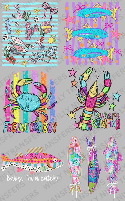 Premade Gang Sheet-Baby I'm a Catch (Adult)