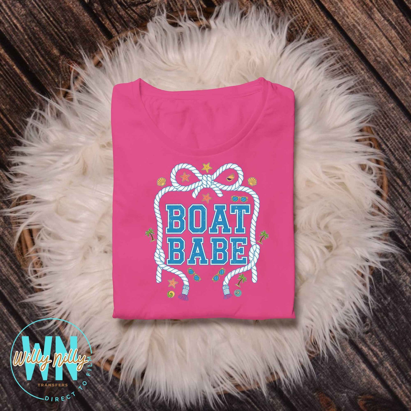 Boat Babe-Ready to Press DTF Transfer
