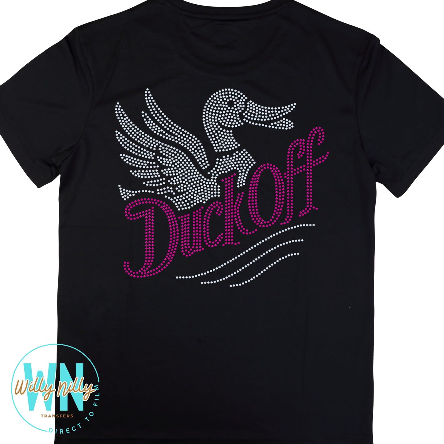 Duck Off-Ready to Press Spangle Transfer